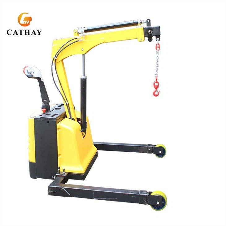 Electric Mobile Floor Crane (4)