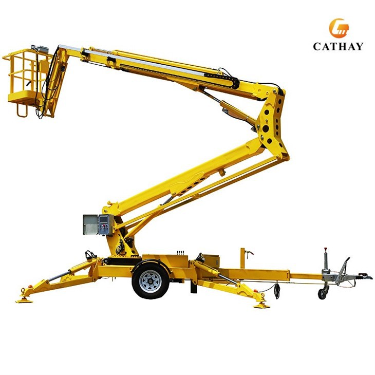Towable Trailer Boom Lift Cherry Picker price